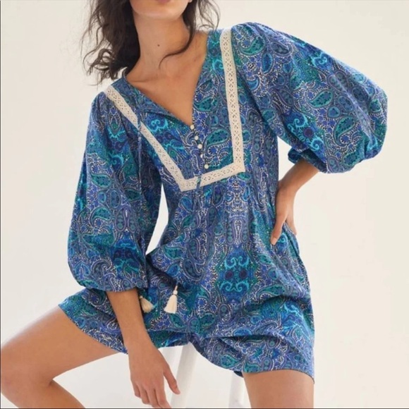 Anthropologie Boho Romper - Picture 1 of 5